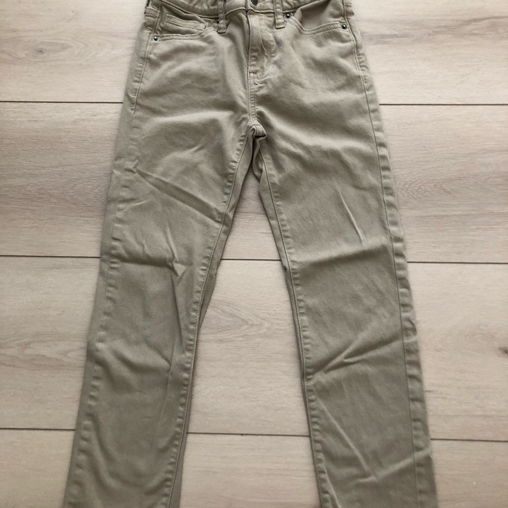 Boys Slim Fit khaki Pants